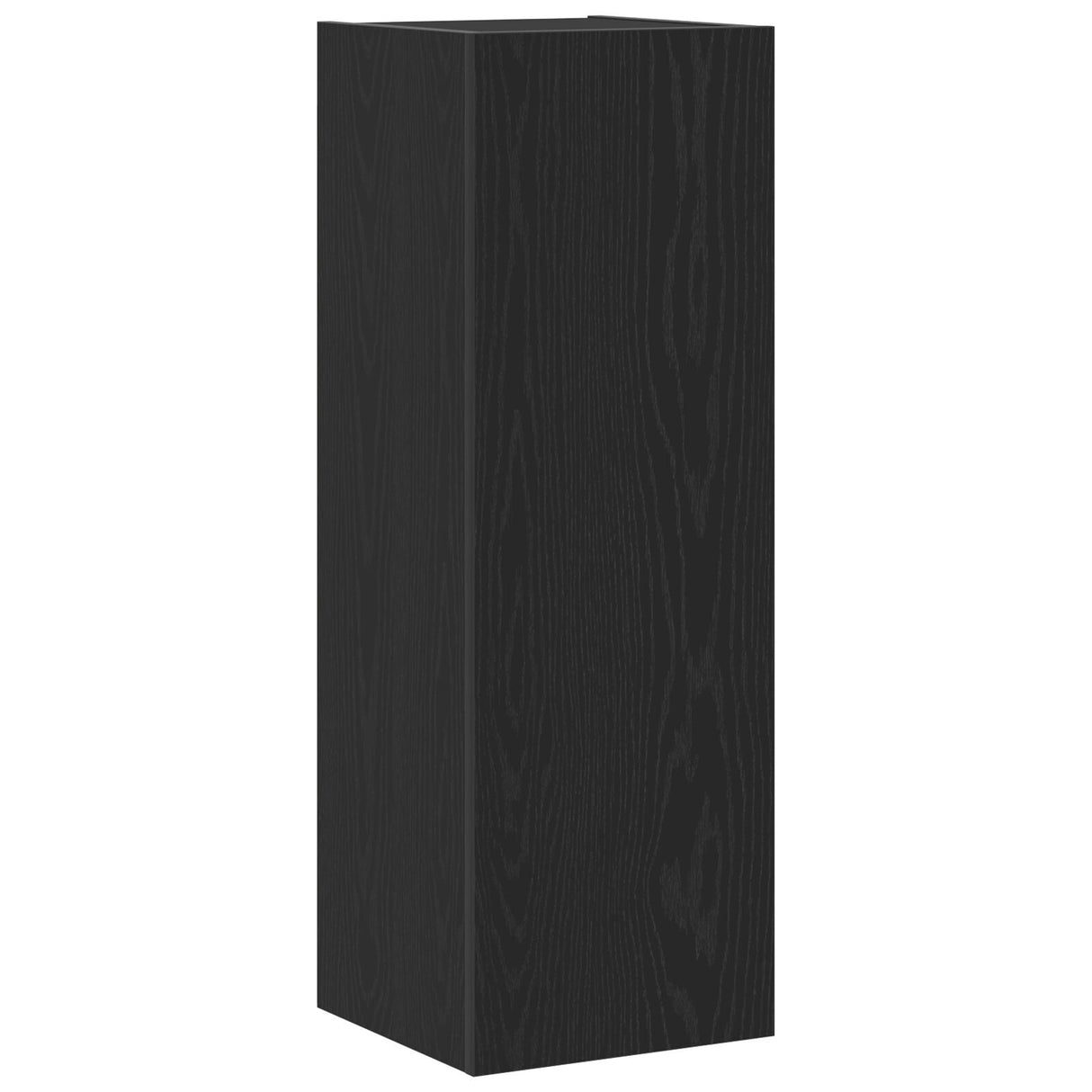 Wall-Mounted Tv Cabinets - 2 Pcs Black Oak, 30.5X30X90 Cm, Made From Engineered Wood