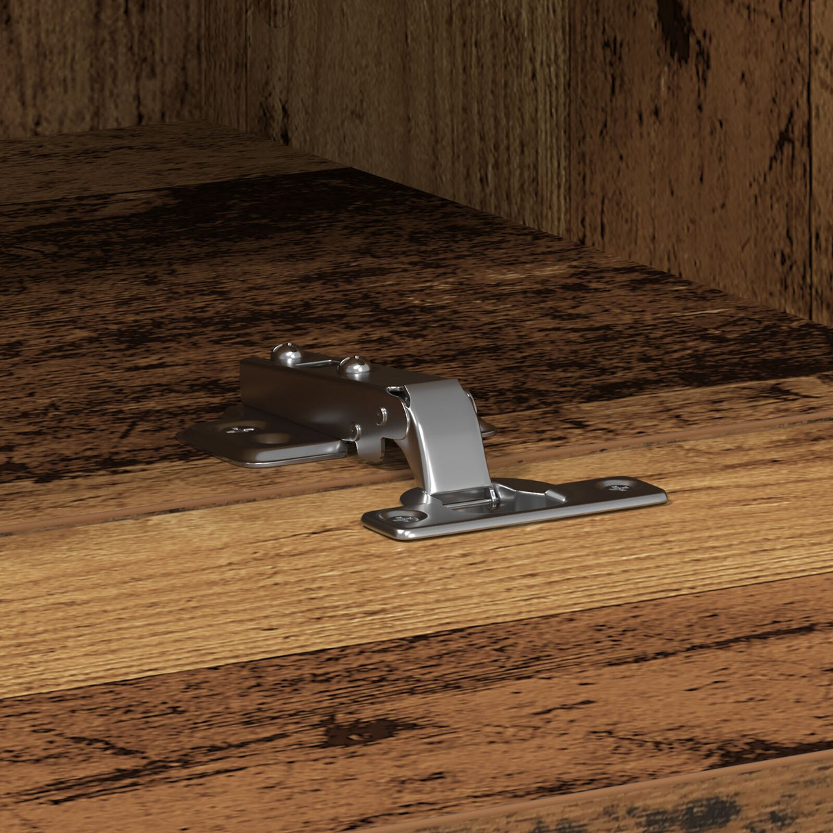 Tv Wall Cabinet Old Wood 100X30X30 Cm Engineered Wood