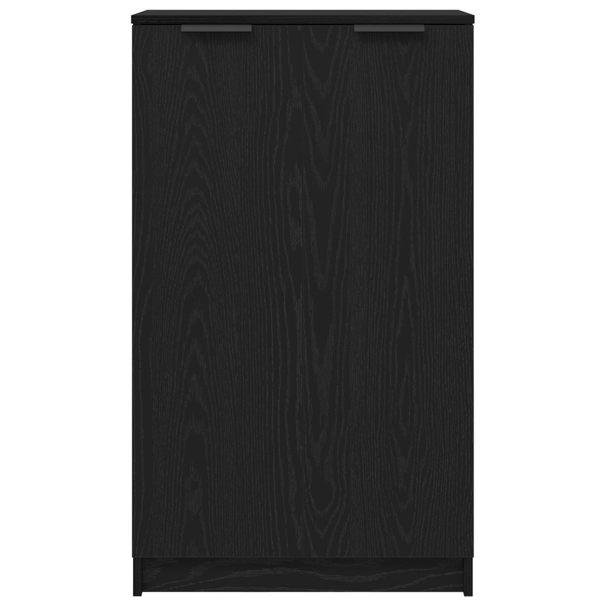 Shoe Cabinet In Black Oak - 59 X 35 X 100 Cm - Made From Engineered Wood