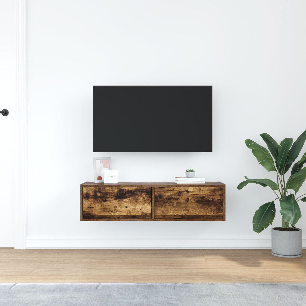Tv Cabinet 100X31X25,5 Cm Engineered Wood