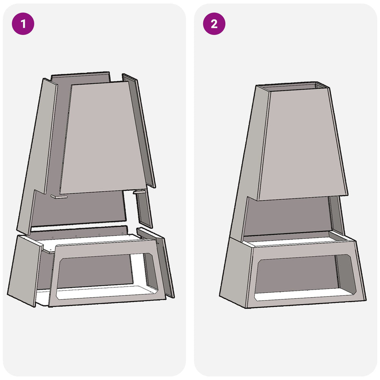 Fire Pit With Log Storage Black 60X35X100 Cm Steel
