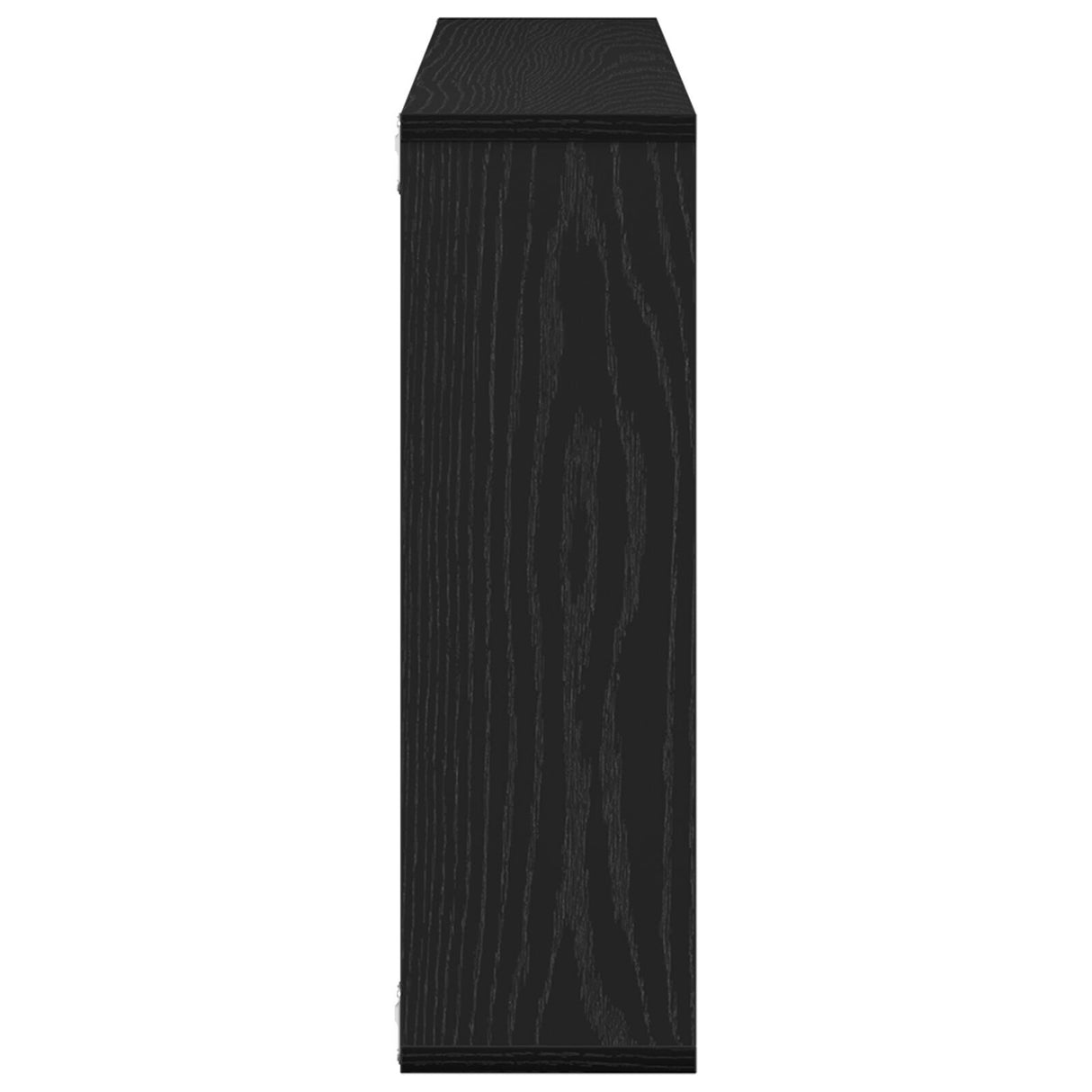 Wall Shelf - Black Oak, 85 X 16 X 52.5 Cm, Made Of Engineered Wood