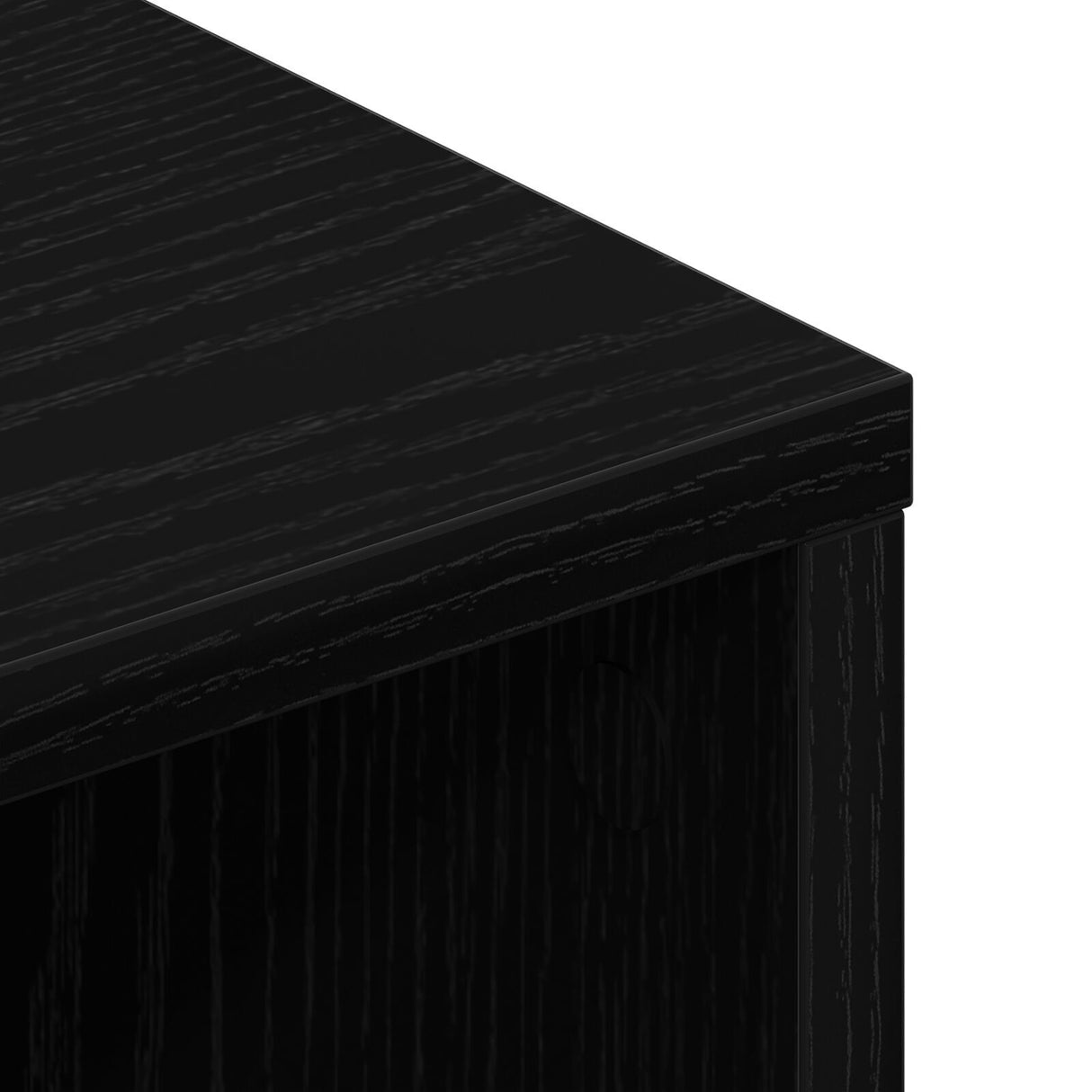Tv Cabinet Black 90X35X35 Cm Engineered Wood