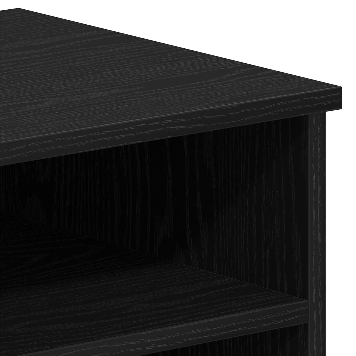 Tv Cabinet 2 Pcs Black Oak 80X35X36,5 Cm Engineered Wood