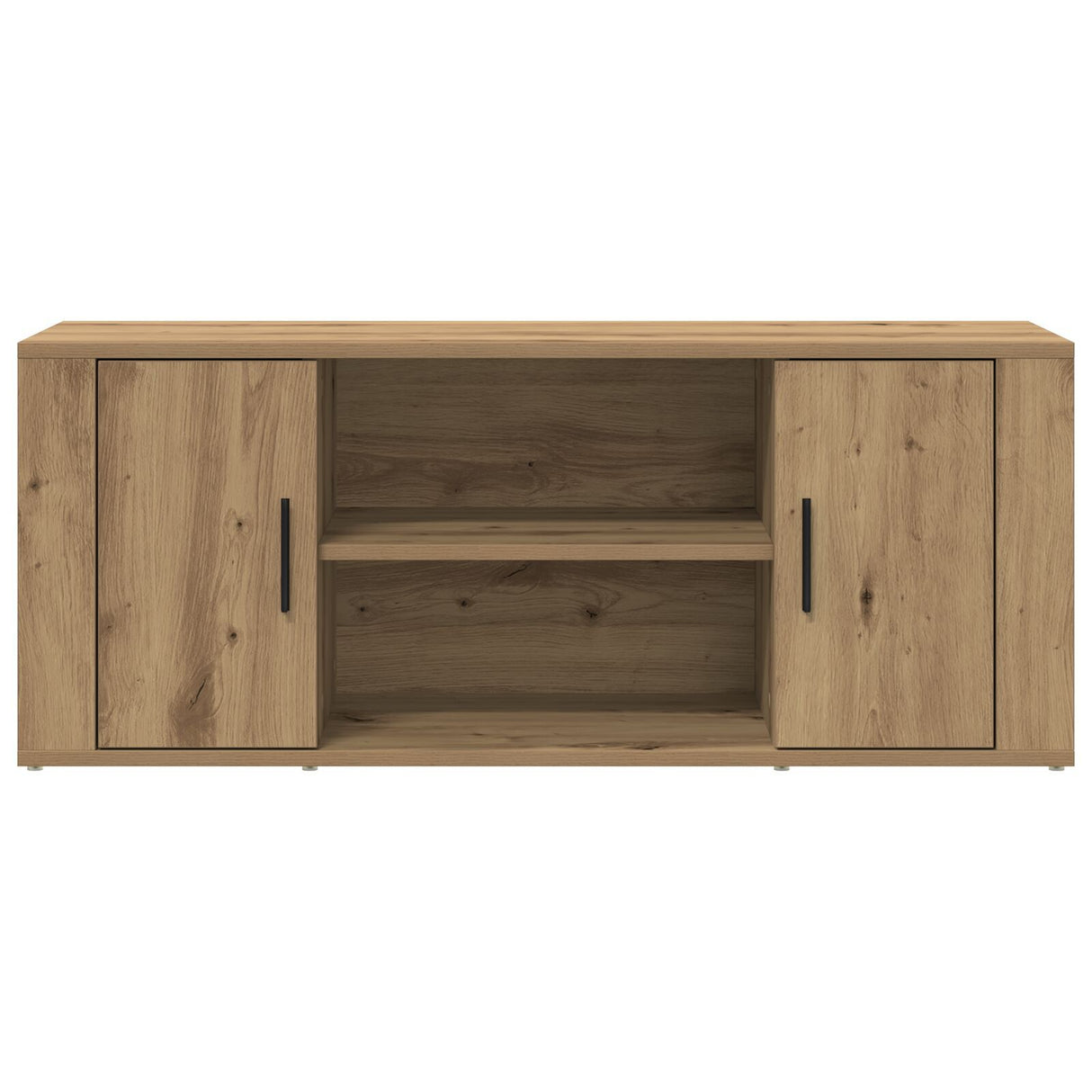 Tv Cabinet Artisan Oak 100X35X40 Cm Engineered Wood