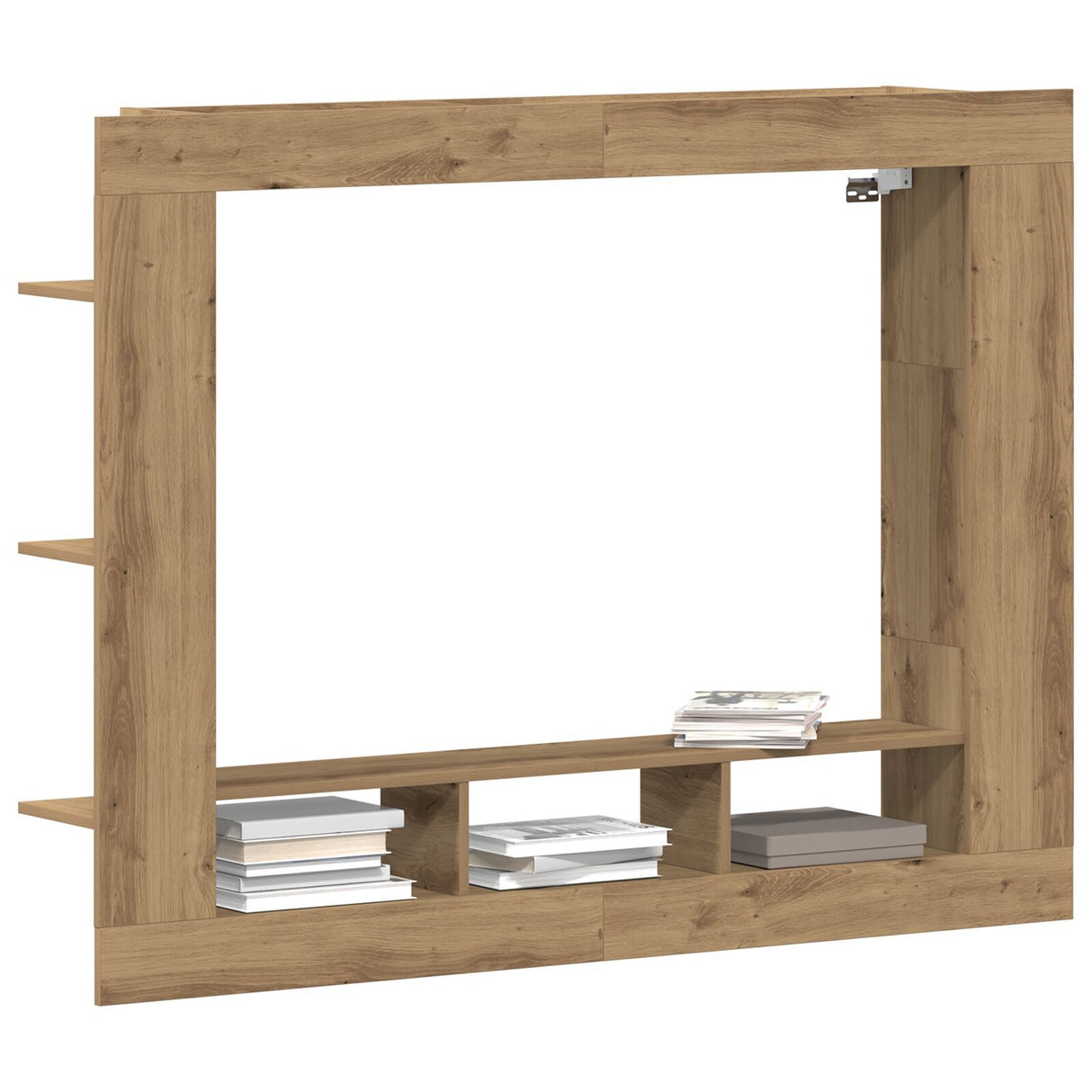 Tv Cabinet Wall-Mounted Artisan Oak 152X22X113 Cm