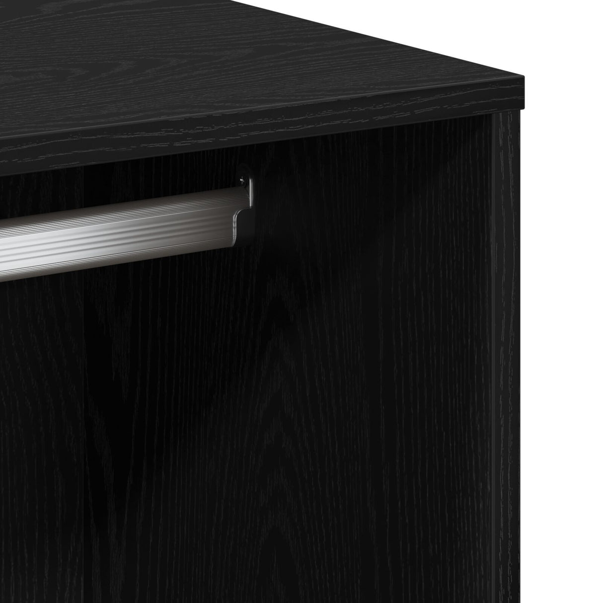 Black Oak Cosmetic Cabinet - 80X40X65 Cm, Made From Engineered Wood