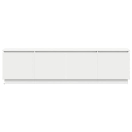 Tv Cabinet With Led 180X38X49 Cm Engineered Wood