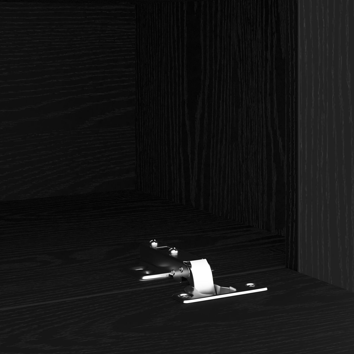 Tv Cabinets With Led Lights 2 Pcs Black Oak 60X35X40 Cm Engineered Wood