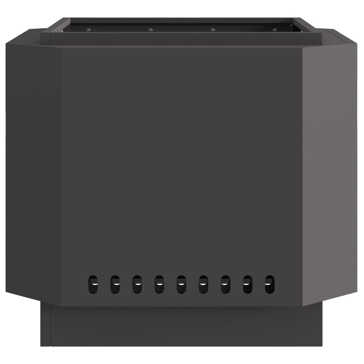 Smokeless Fire Pit Black Steel