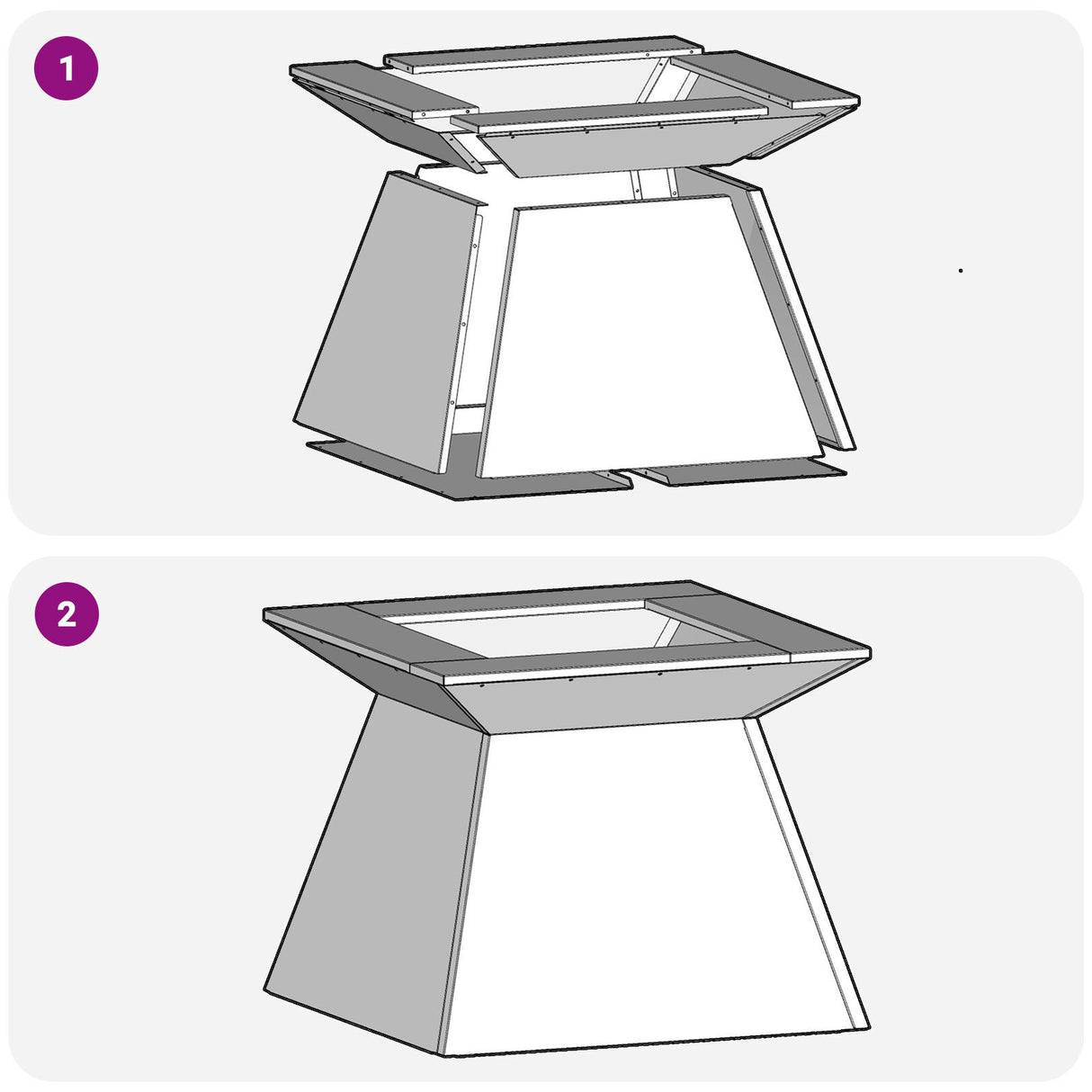 Fire Pit Black Steel