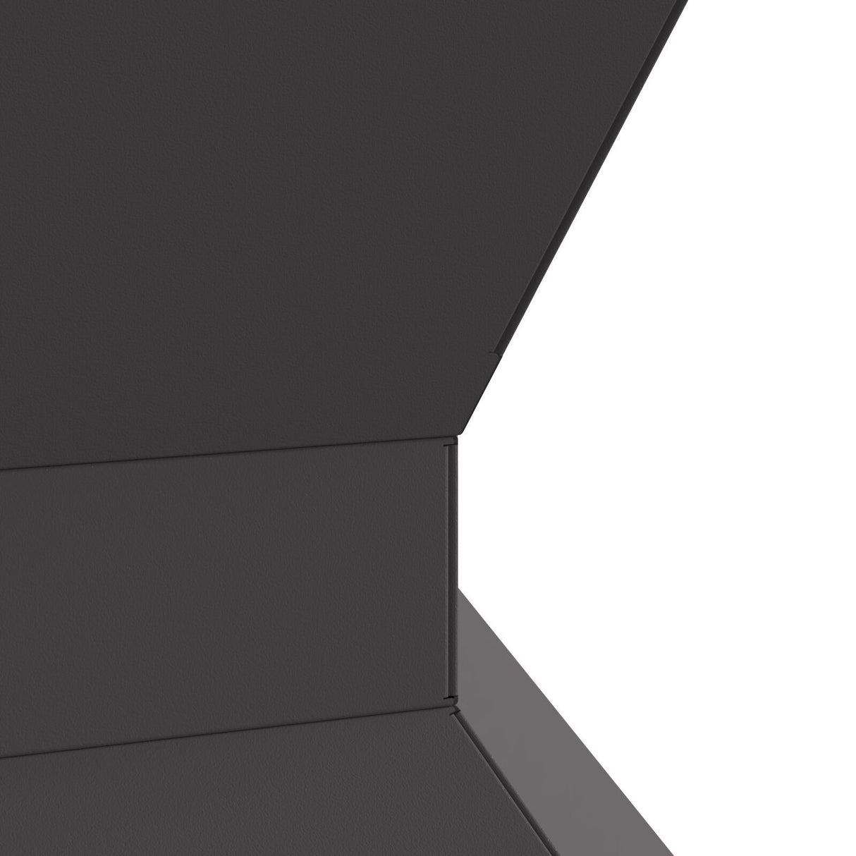 Fire Pit Hexagonal Black 50X50X40 Cm Steel