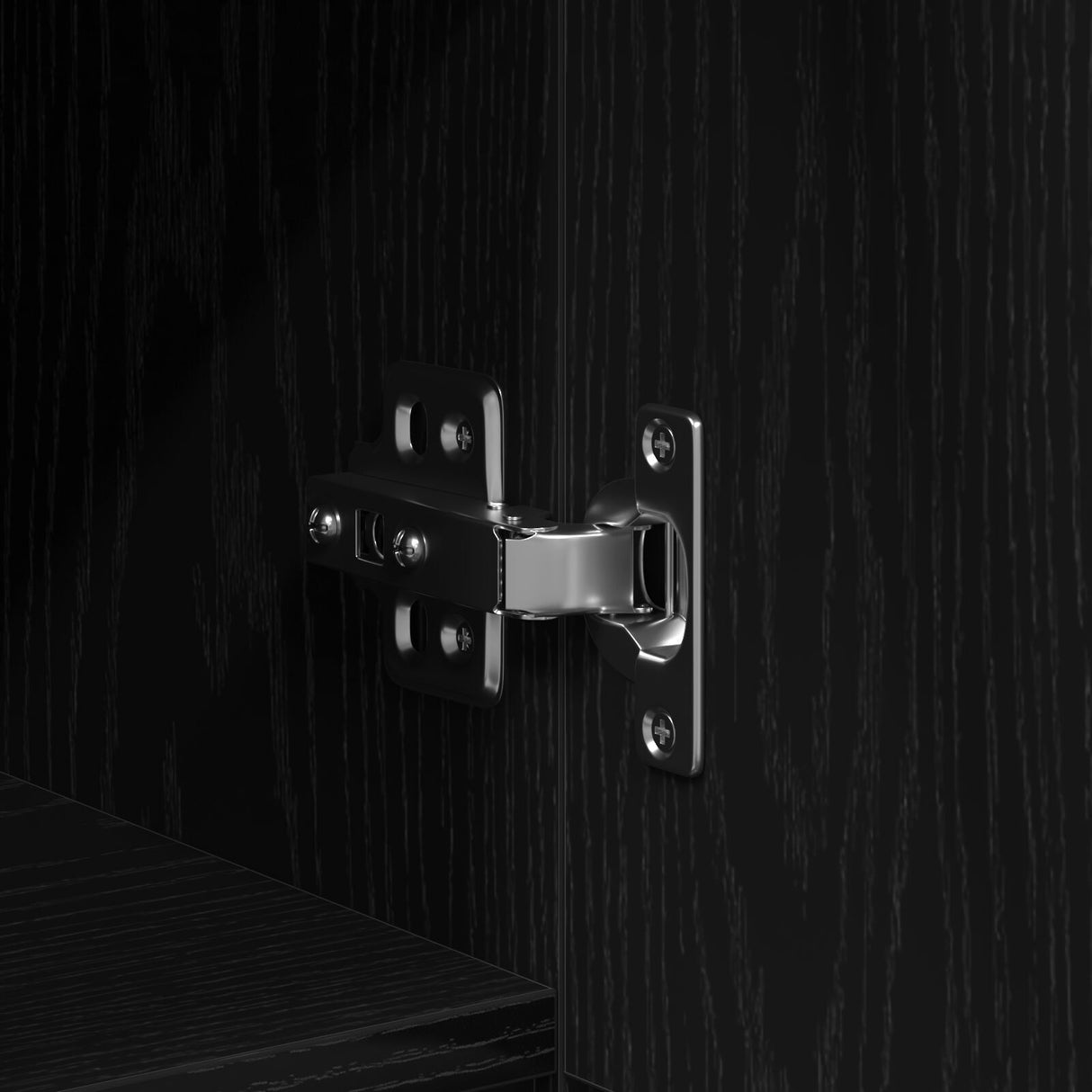 Shoe Cabinet Black Oak 30X35X70 Cm Engineered Wood