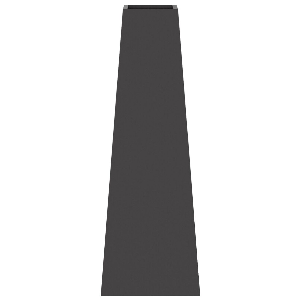 Fire Pit Black 50X35X100 Cm Steel