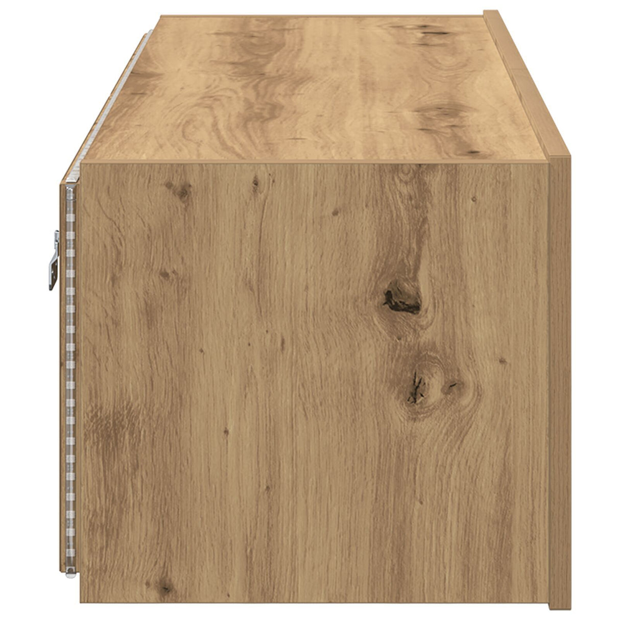 Tv Wall Cabinet With Led Lights Artisan Oak 100X35X31 Cm