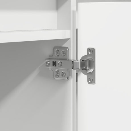 Tv Cabinet With Led 180X38X49 Cm Engineered Wood