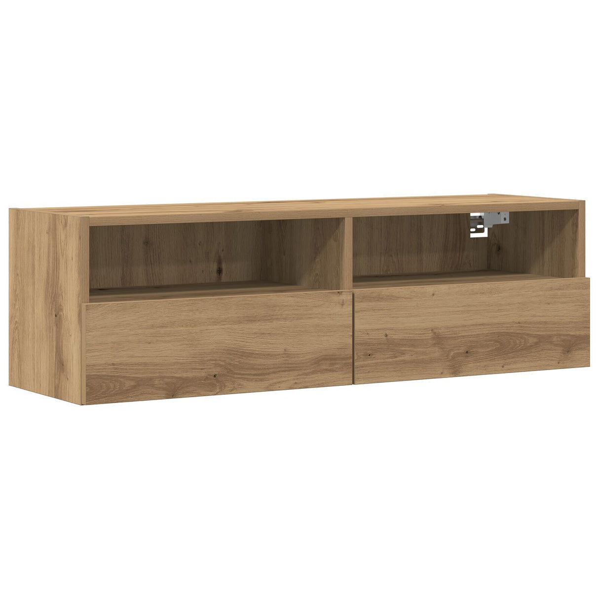 Tv Wall Cabinets 2 Pcs Artisan Oak 100X30X30 Cm Engineered Wood