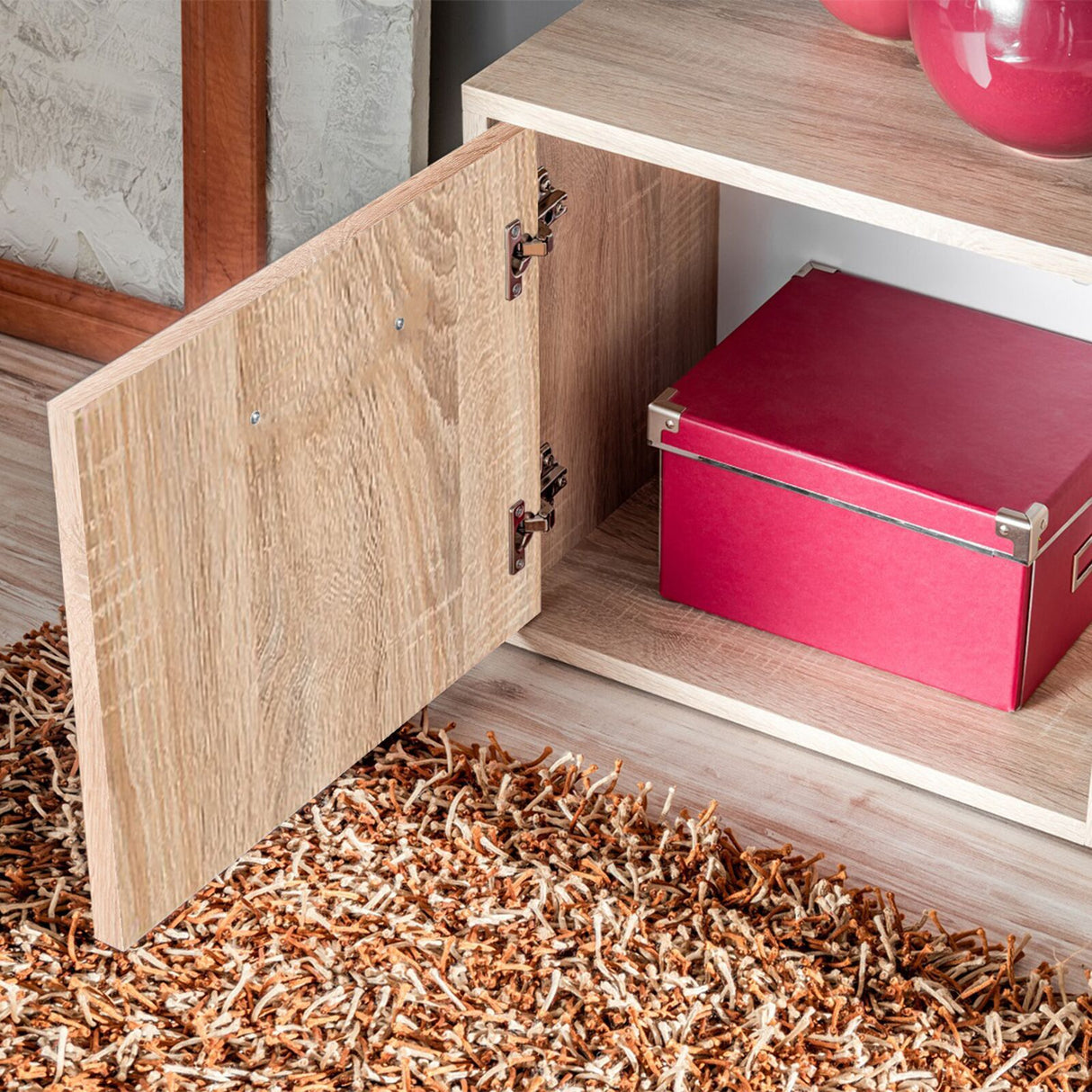 5-Piece Tv Cabinet Set In Engineered Wood