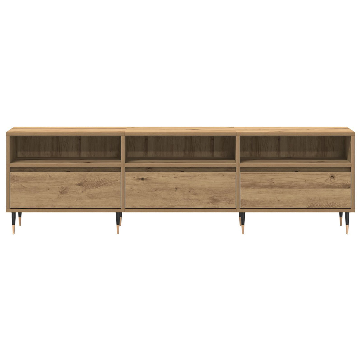 Tv Cabinet Artisan Oak 150X30X44.5 Cm Engineered Wood