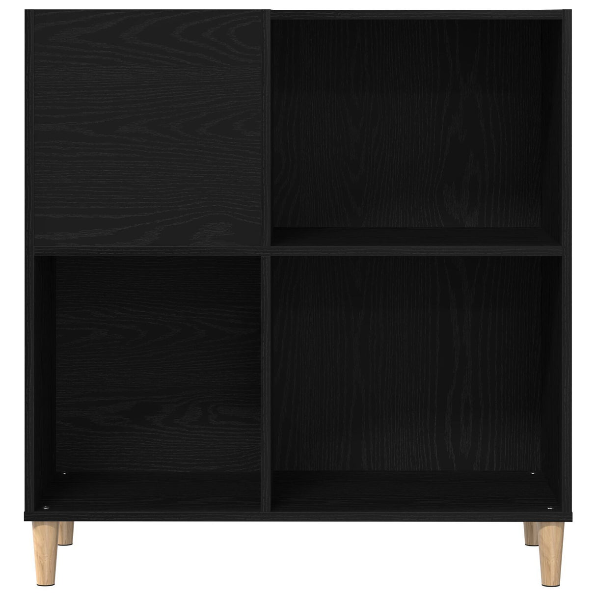 Record Cabinet 84,5X38X89 Cm Engineered Wood