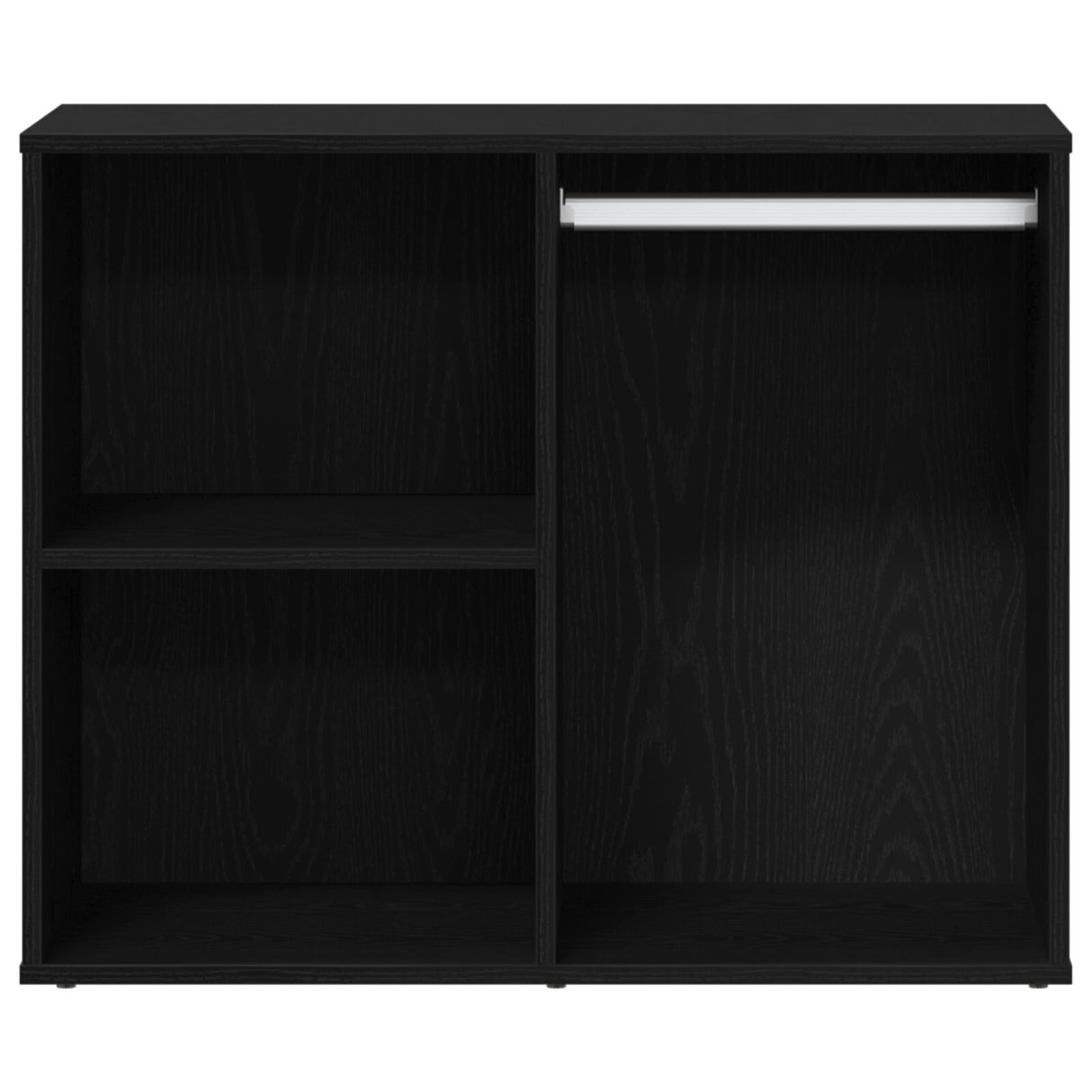 Black Oak Cosmetic Cabinet - 80X40X65 Cm, Made From Engineered Wood