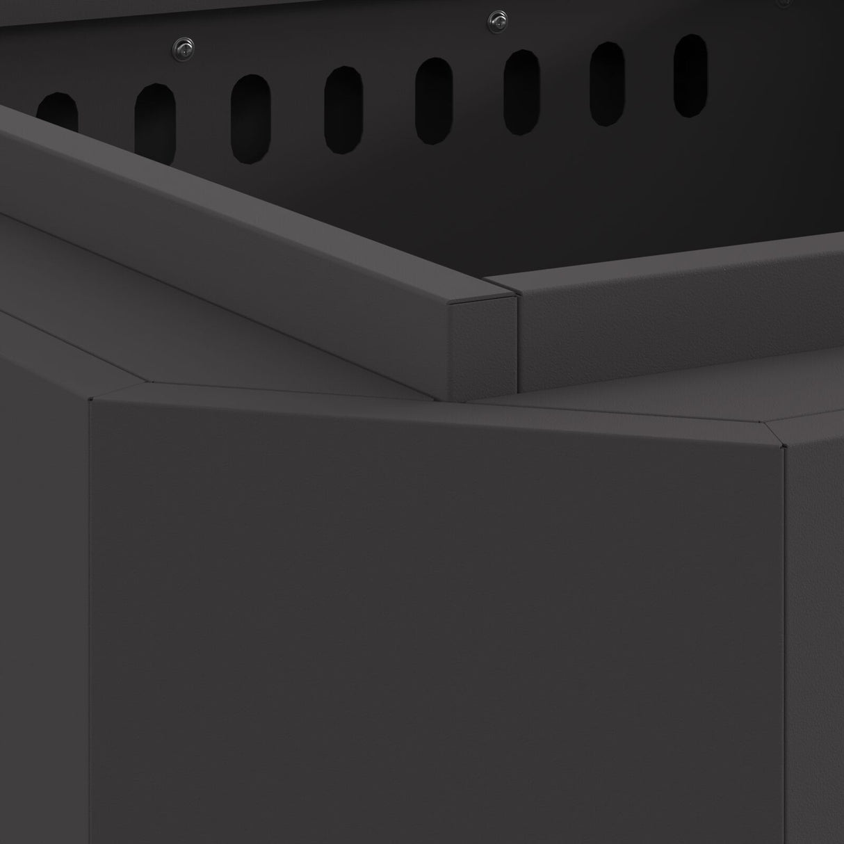 Smokeless Fire Pit Black Steel