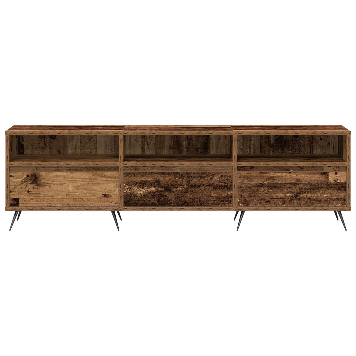 Tv Cabinet Old Wood 150X30X44,5 Cm Engineered Wood