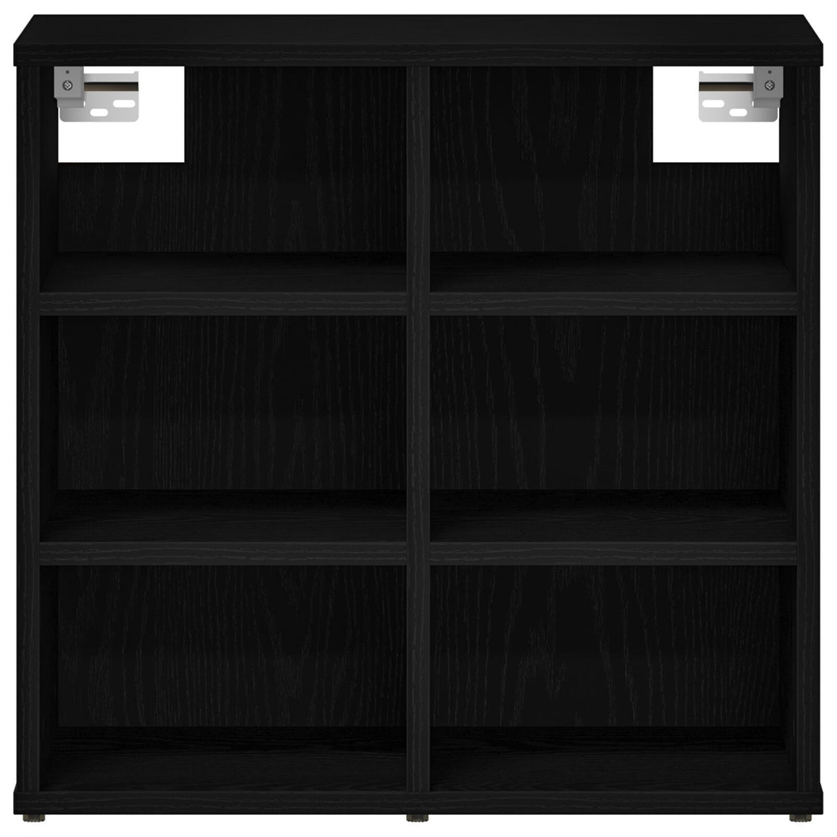Shoe Cabinet Black Oak 52.5X30X50 Cm