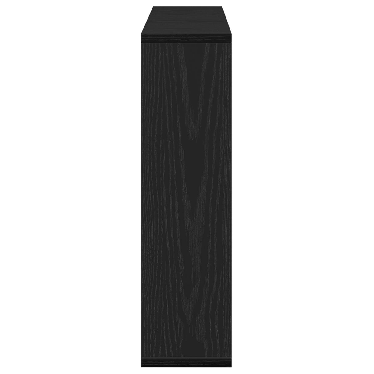Led Mirror Cabinet - Black Oak - 76X15X55 Cm - Made Of Engineered Wood
