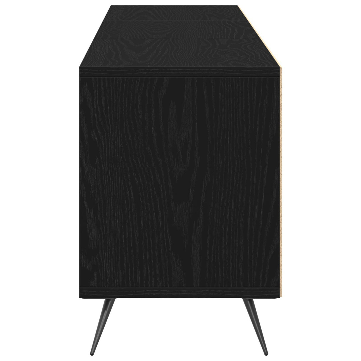 Tv Cabinet Black 150X30X44,5 Cm Engineered Wood