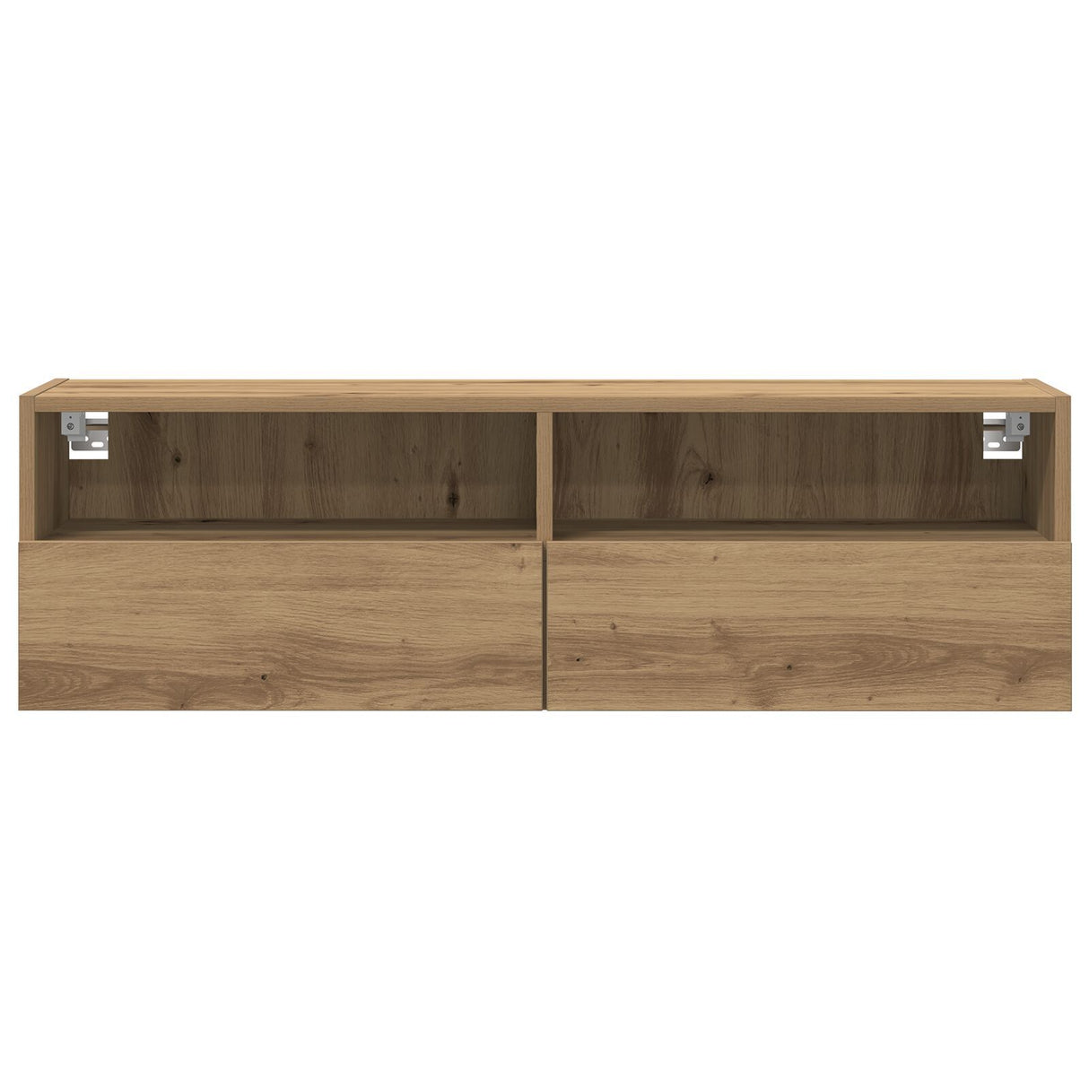 Tv Wall Cabinets 2 Pcs Artisan Oak 100X30X30 Cm Engineered Wood