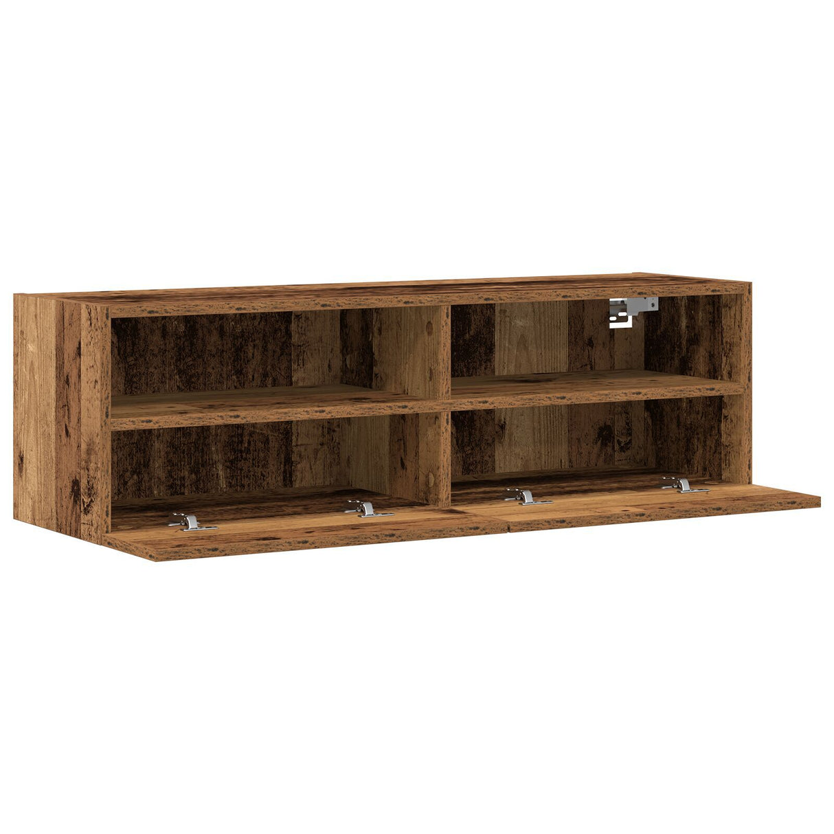 Tv Wall Cabinet Old Wood 100X30X30 Cm Engineered Wood