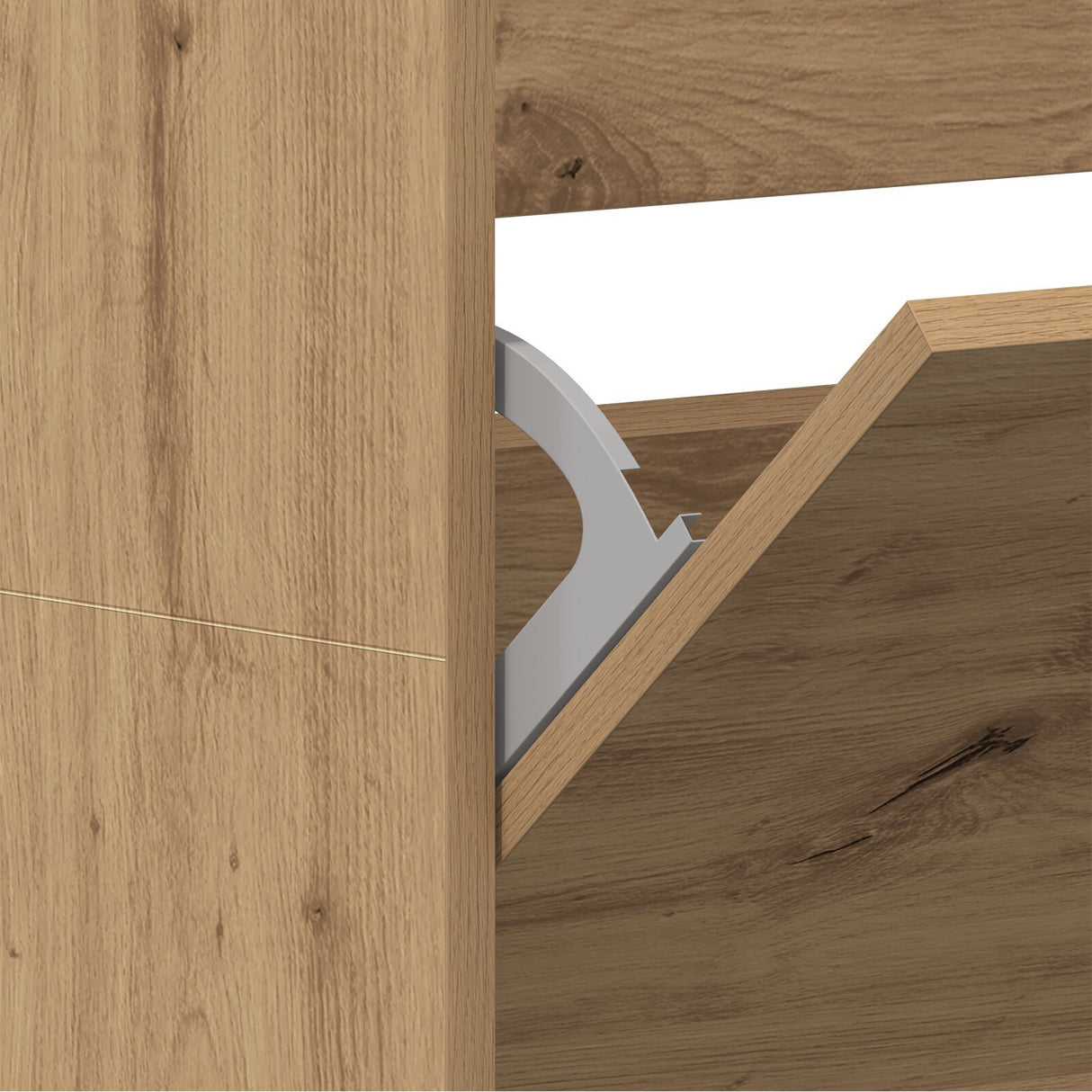 Shoe Cabinet Artisan Oak Engineered Wood 80 X 21 X 163.5 Cm