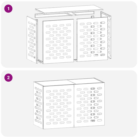 Air Conditioner Cover - , , Steel