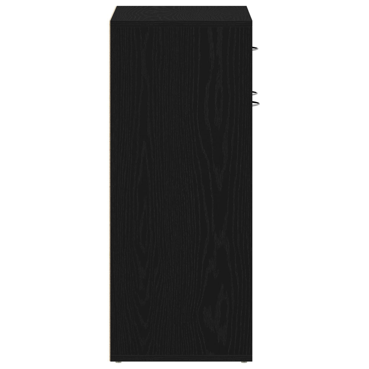 Shoe Cabinet - Black Oak, 60X35X84 Cm, Made Of Engineered Wood