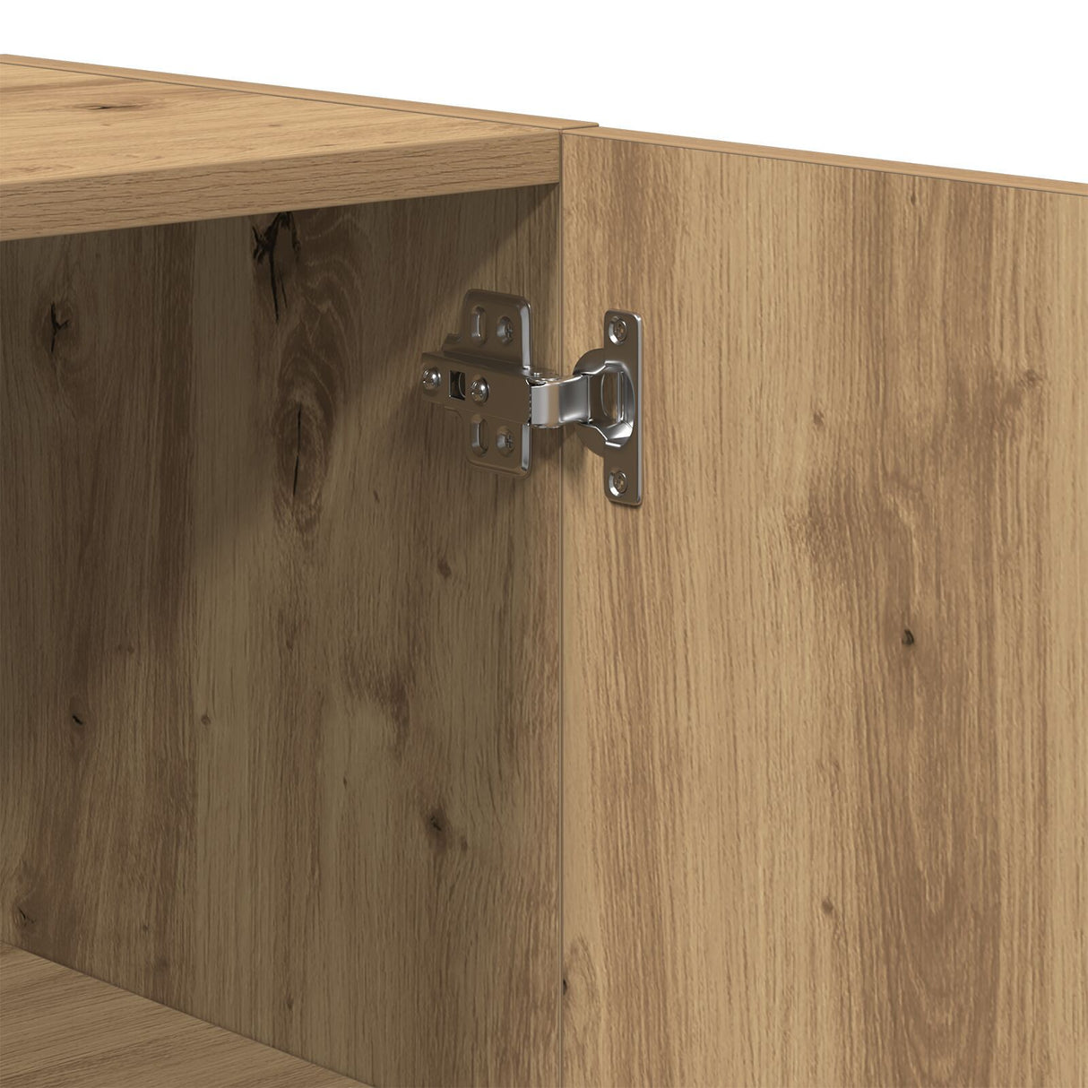 Wall-Mounted Cabinet Artisan Oak 60X31,5X60 Cm Engineered Wood