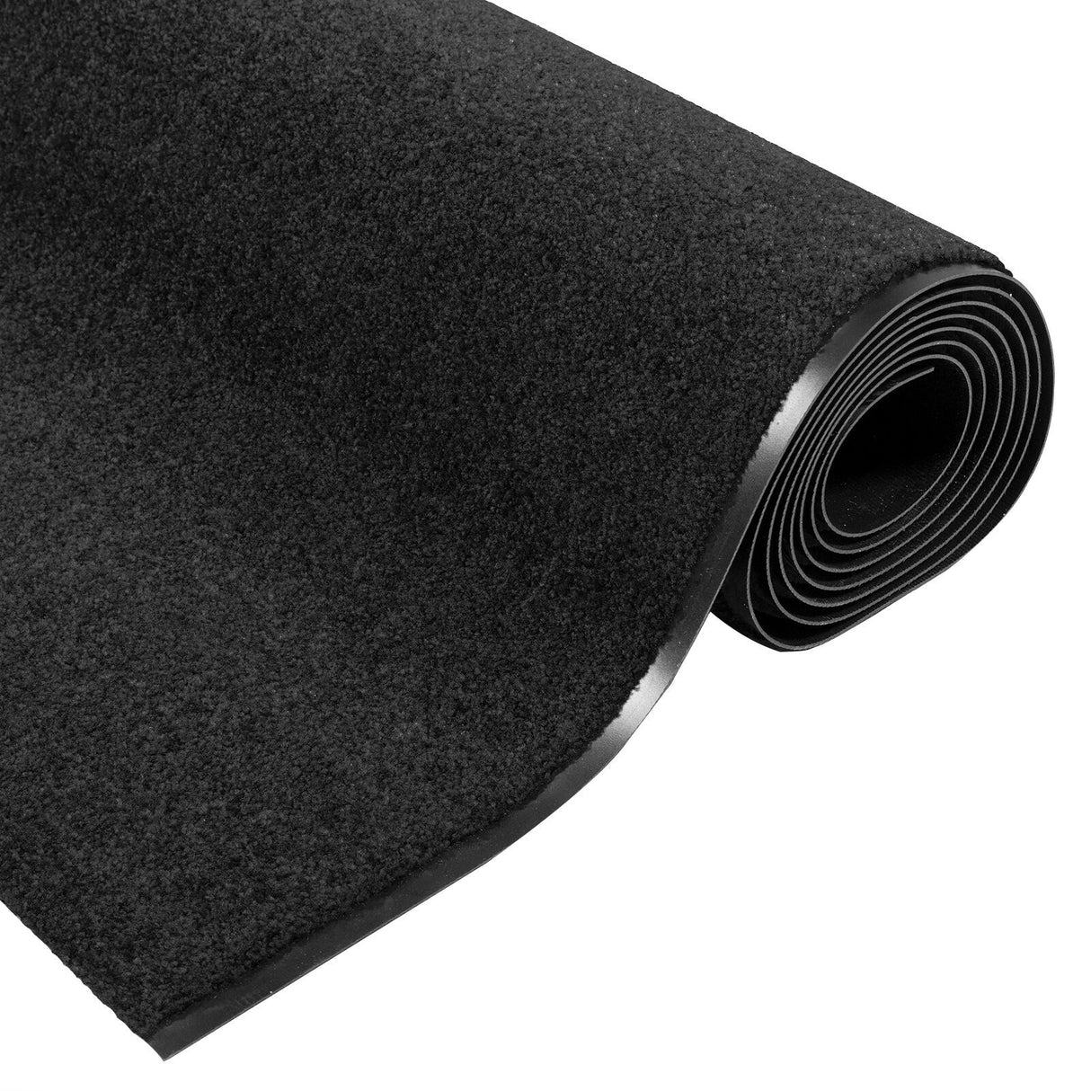 Washable Black Doormat 120X400 Cm
