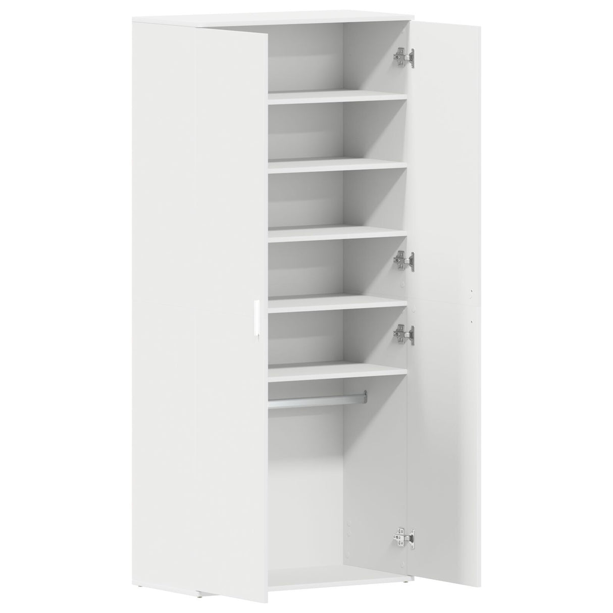 Shoe Cabinet 80X39X180 Cm Engineered Wood