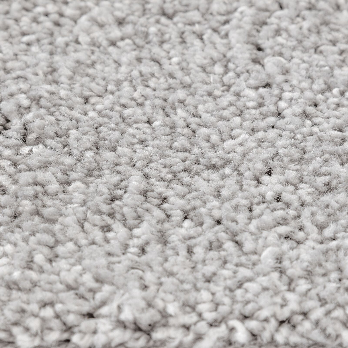 Shaggy Rug With Latex Backing Grey 160X160 Cm