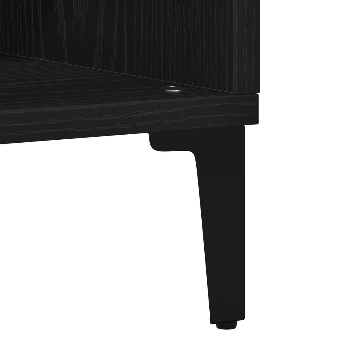 Black Oak Sideboard - 57X35X70 Cm, Engineered Wood