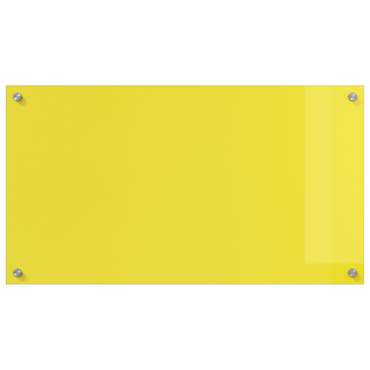 Yellow Kitchen Backsplash, 90X50X0.6 Cm, Tempered Glass