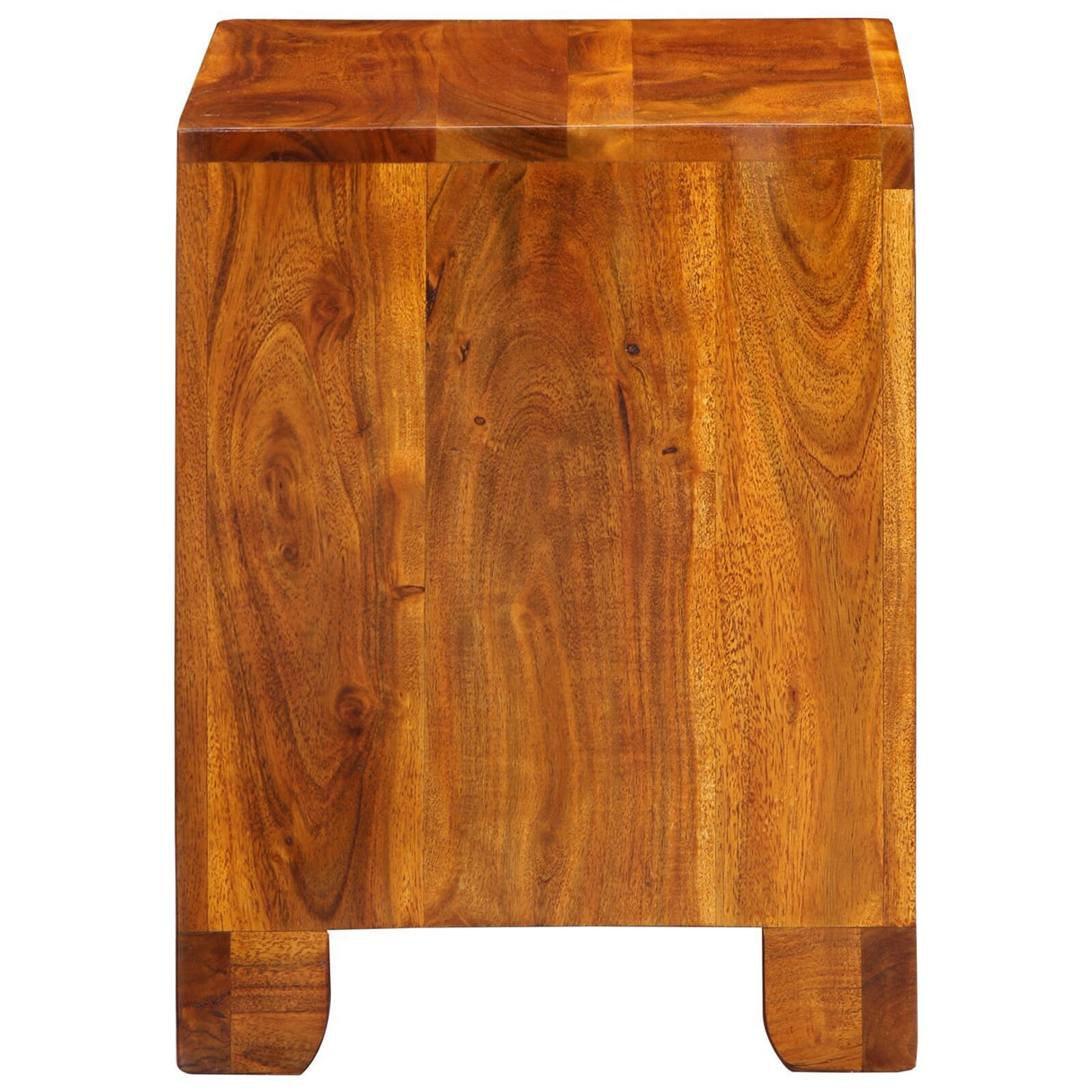 Side Cabinet 40X35X45 Cm Solid Wood Acacia