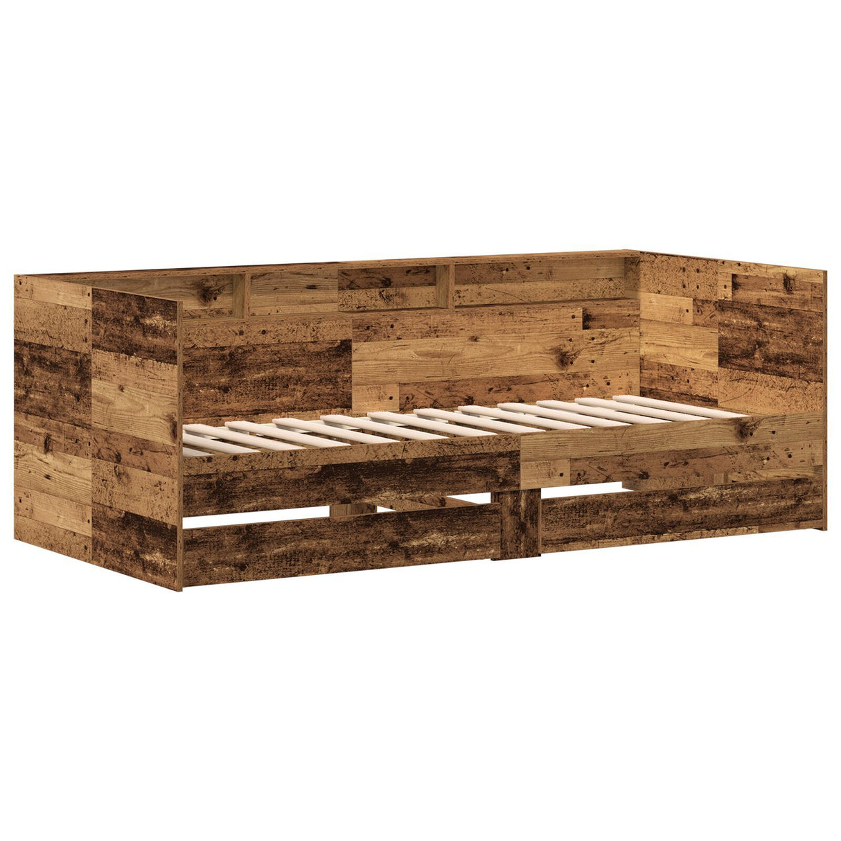 Daybed With Drawers Old Wood Engineered Wood 90 X 200 Cm Durable