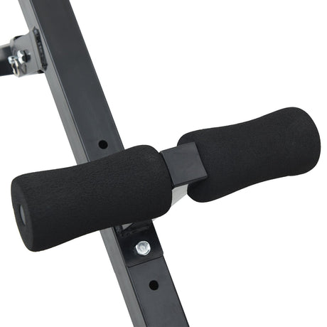 Hyperextension Bench 120 Kg Foldable And Adjustable Steel