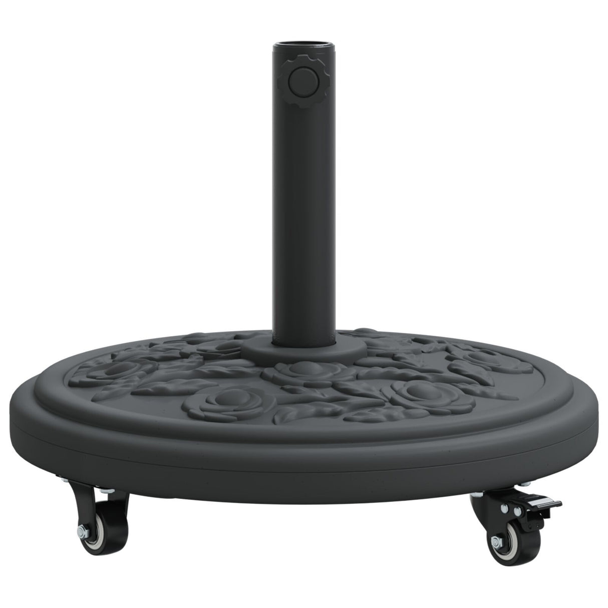 Parasol Base With Wheels For Ø38-48 Mm Poles 13 Kg Round