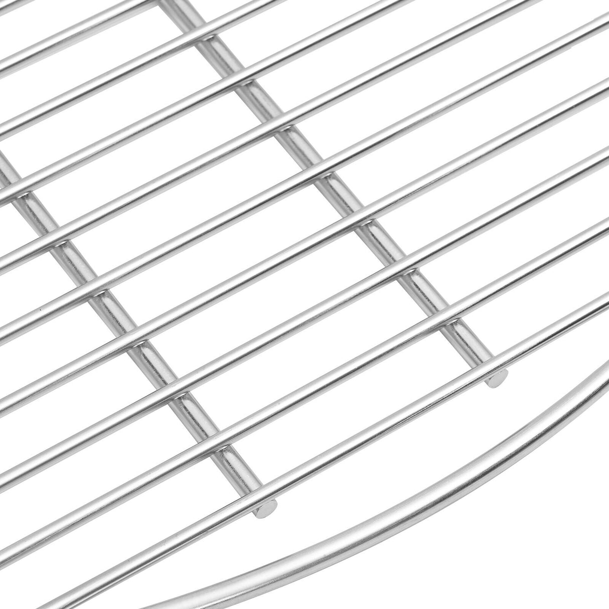Bbq Grill Grate Silver Ø57 Cm Stainless Steel
