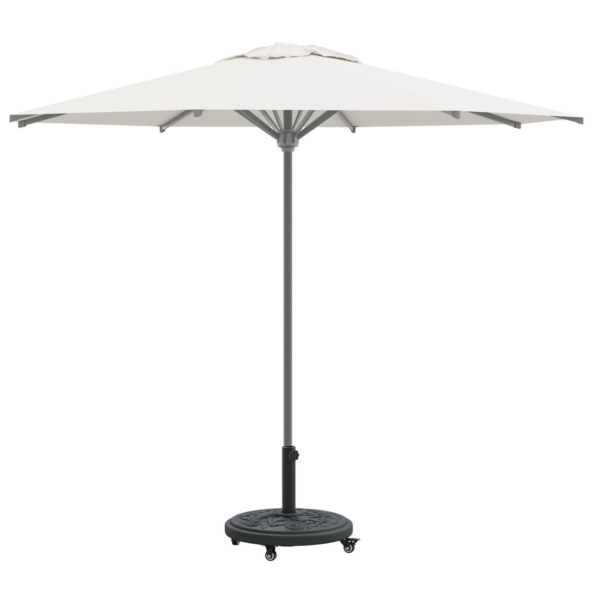 Parasol Base With Wheels For Ø38-48 Mm Poles 13 Kg Round