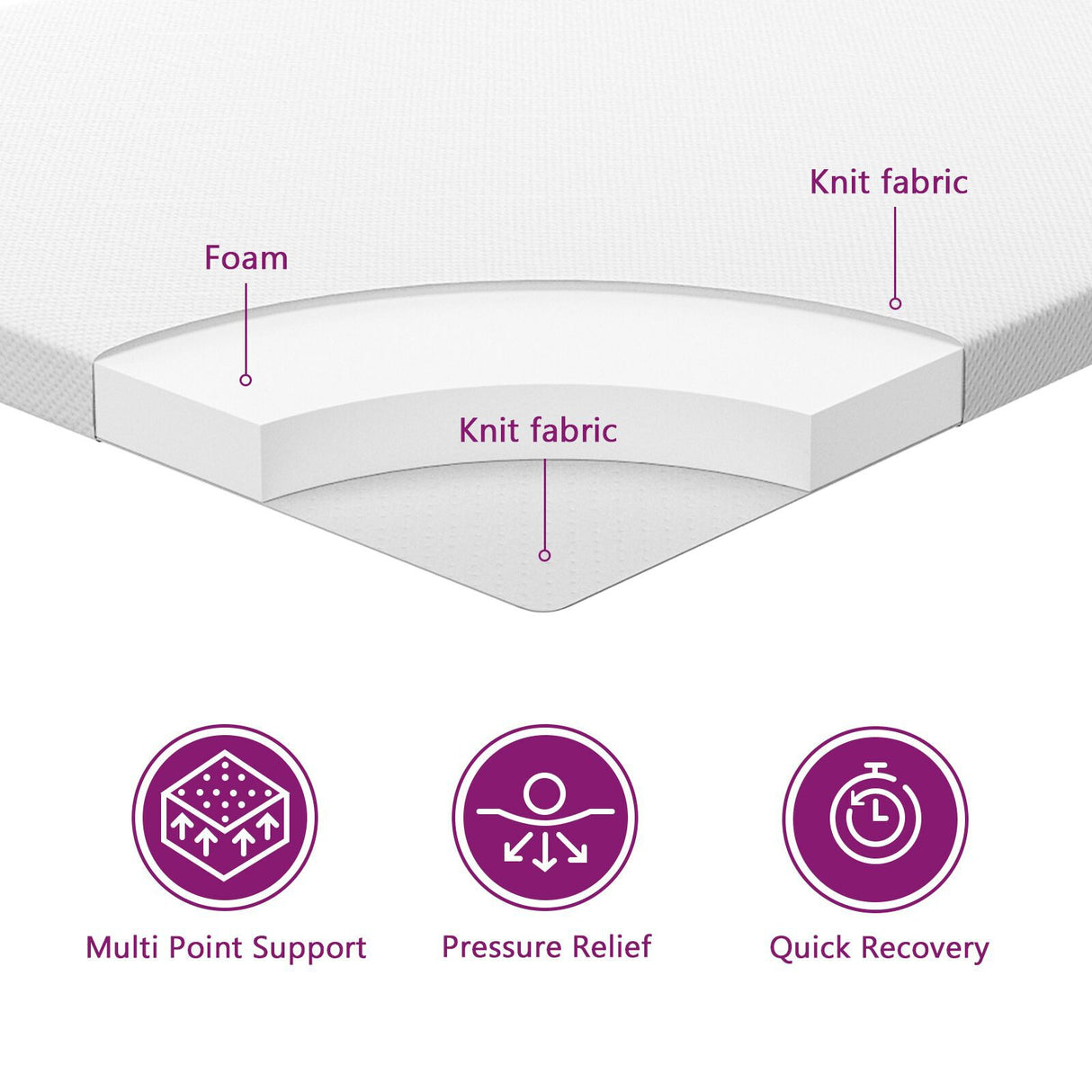 Box Spring Bed With Mattress & Led Taupe 160X200 Cm Fabric