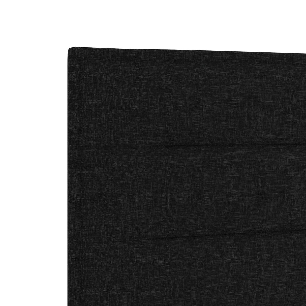 Black Fabric Bed Frame 160X200 Cm