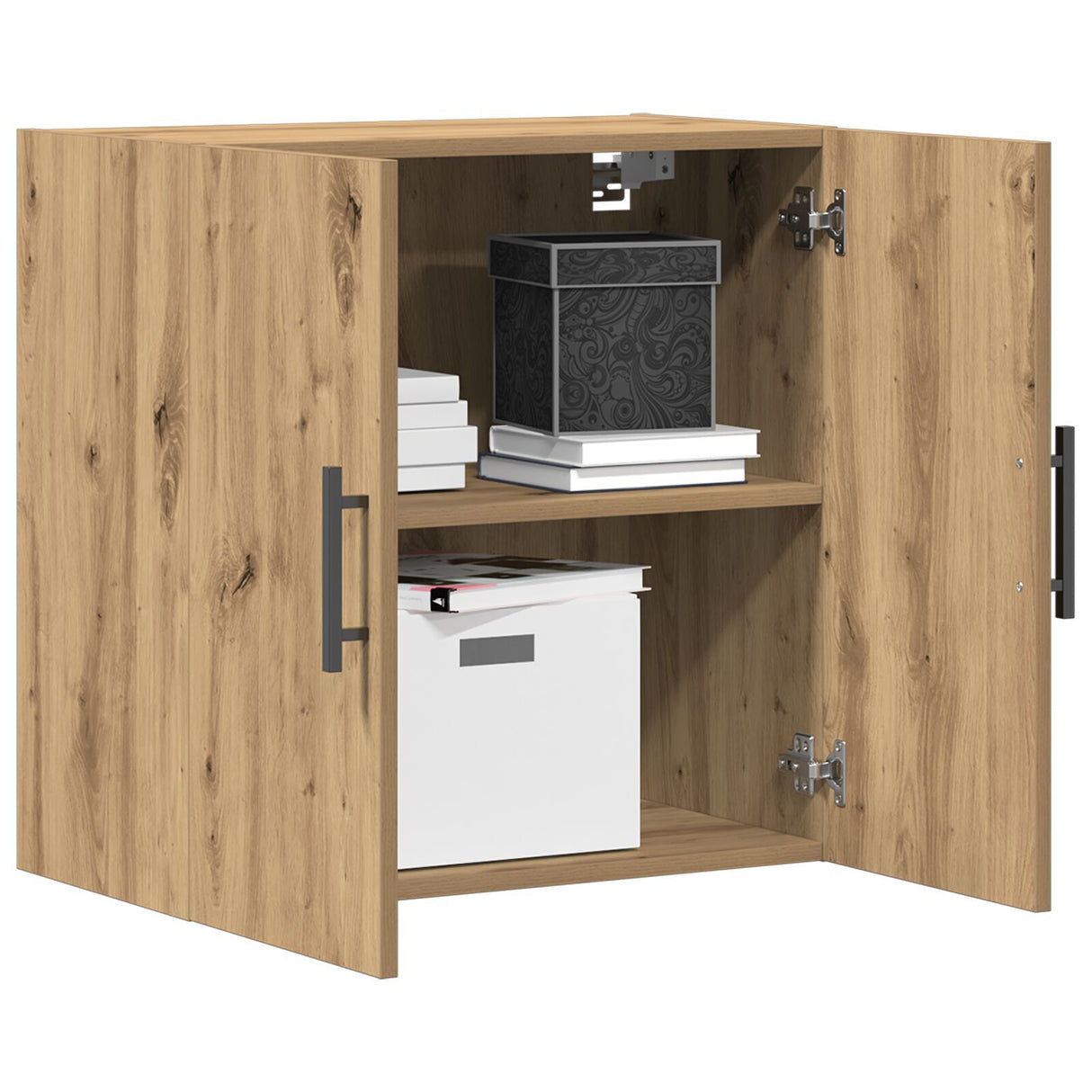 Wall-Mounted Cabinet Artisan Oak 60X31,5X60 Cm Engineered Wood